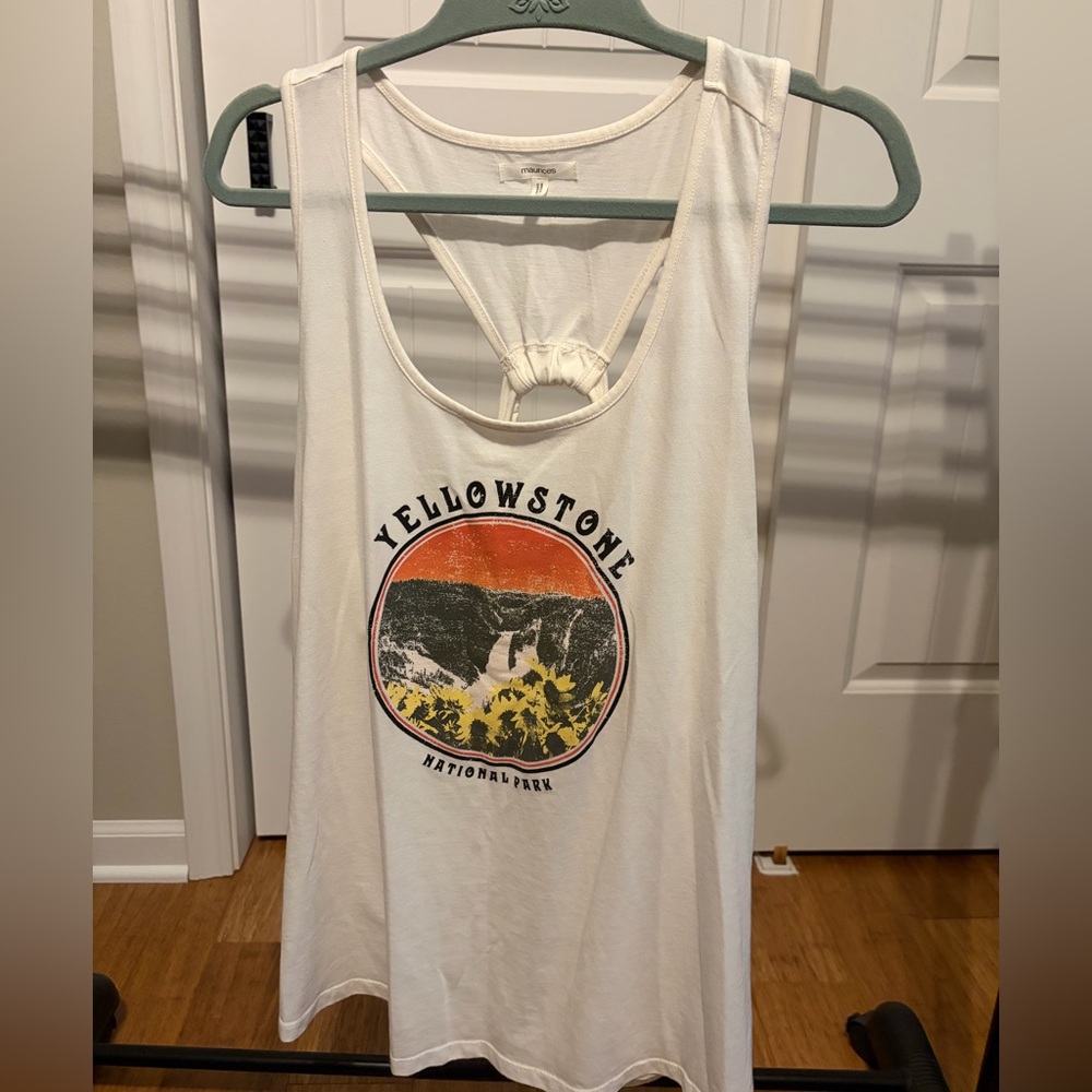 Maurice’s Yellowstone National Park Cream Tank Top